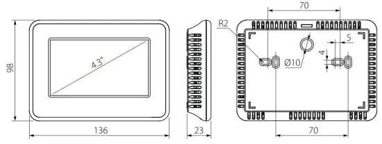 VENTS A25 Sensor Control Panel - OVERALL