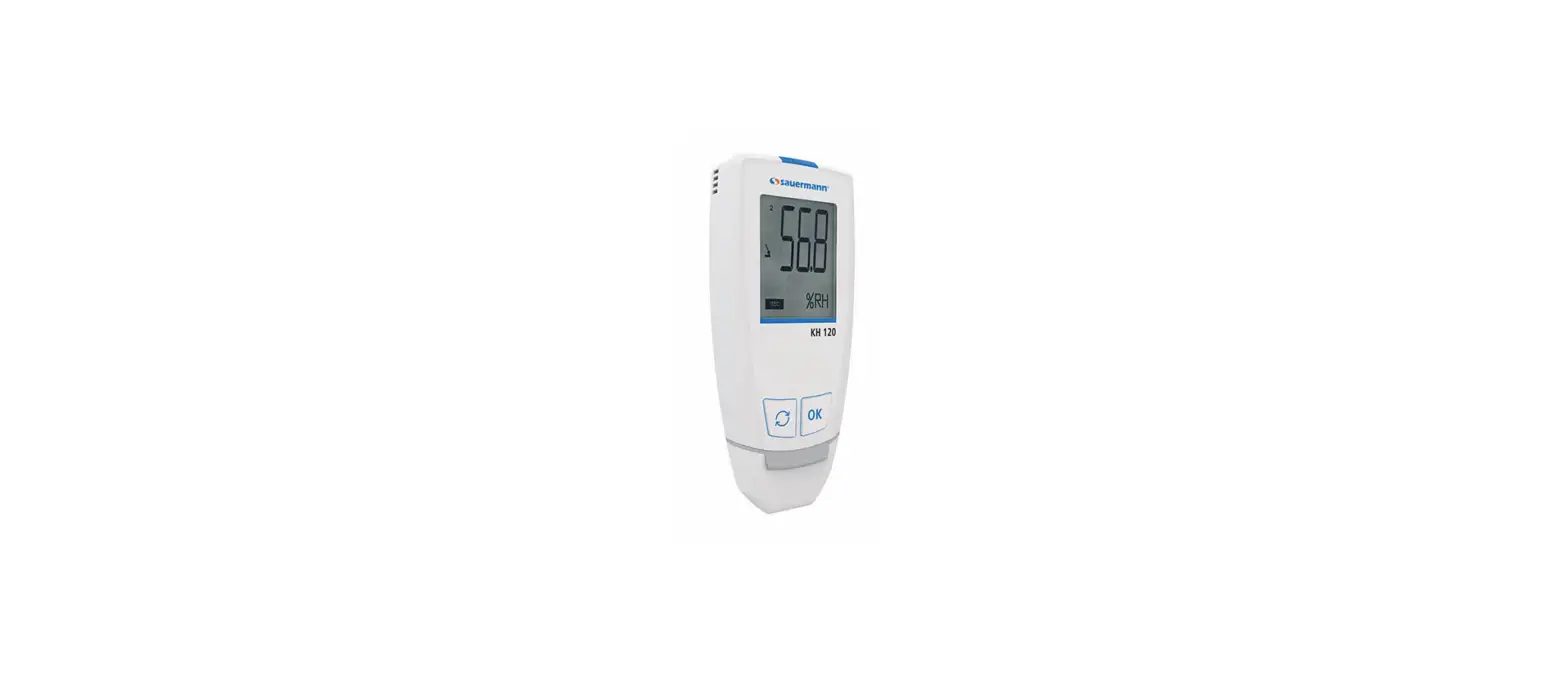 Sauermann Kh120 Class 120 Kistock Data Loggers User Guide