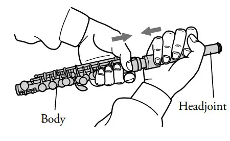 YAMAHA Piccolo Flute Body