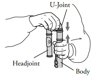 YAMAHA Piccolo Flute U-Joint