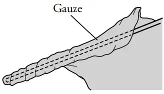 YAMAHA Piccolo FluteHand damage the interior