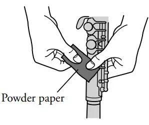 YAMAHA Piccolo FluteHand piece of powde