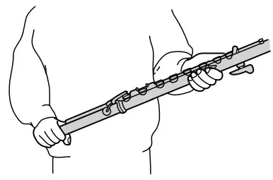 YAMAHA Piccolo FluteHand unnecessary