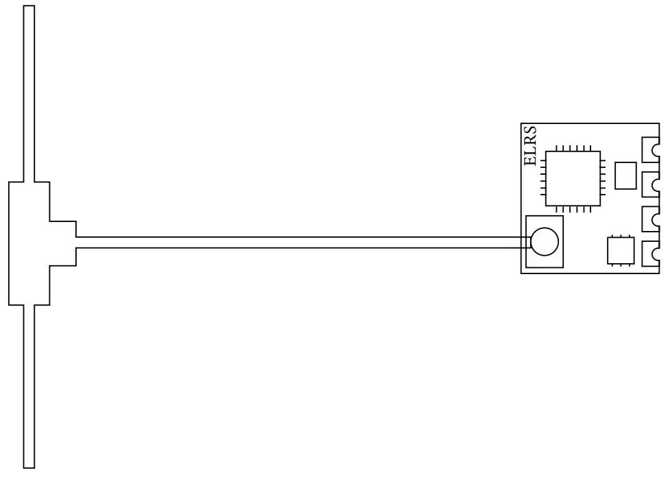 RADiOMASTER EP1 ExpressLRS Nano Receiver 2 4GHz