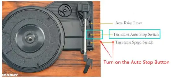 Udreamer UD001 Vinyl Record Player Wireless Turntable - figure 2