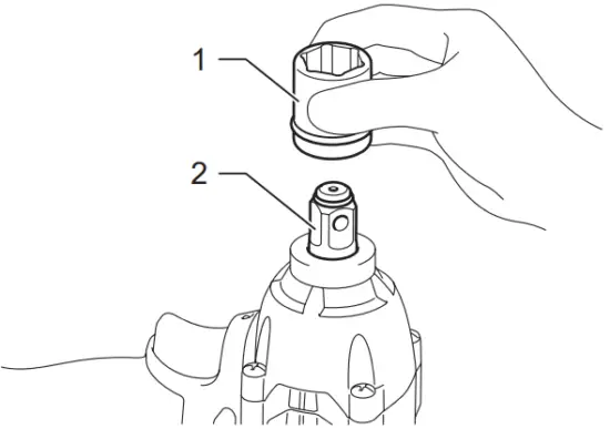 makita DTW190 Cordless Impact Wrench - FIG 11