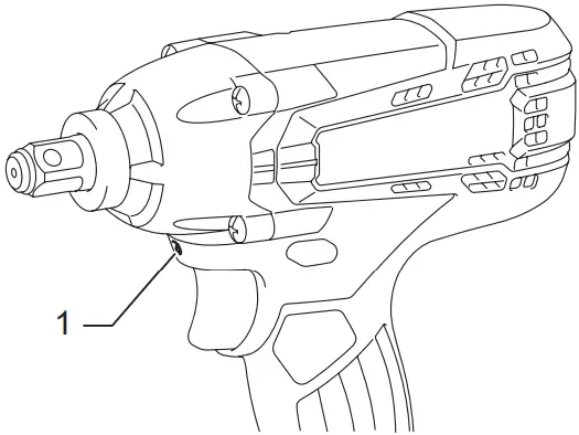 makita DTW190 Cordless Impact Wrench - FIG 9