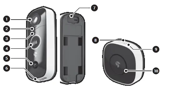 Toucan TVD200WUC Wireless Video Doorbell 2