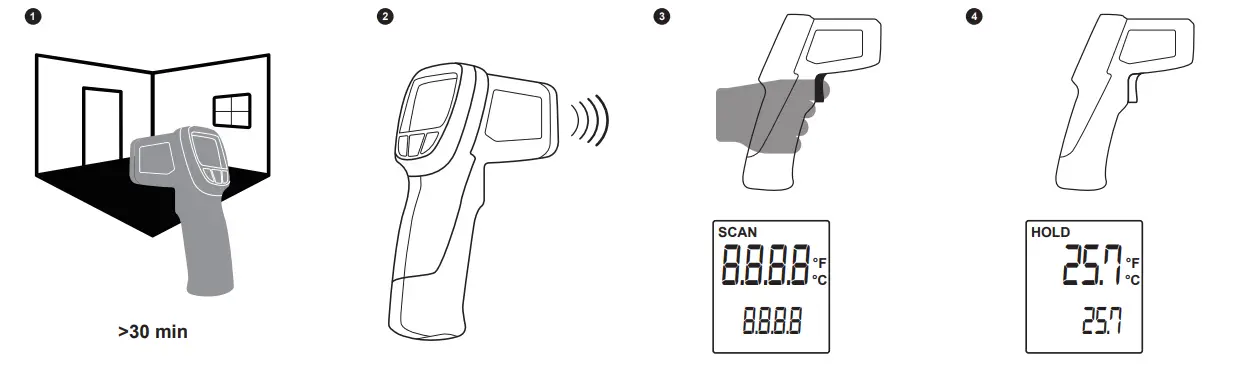 MASTECH-MS6541-Infrared-Thermometer-3