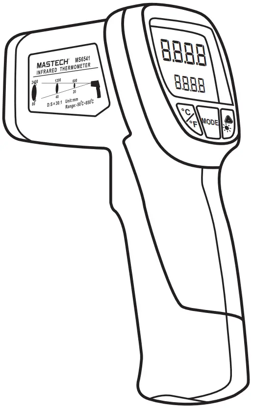 MASTECH-MS6541-Infrared-Thermometer-product