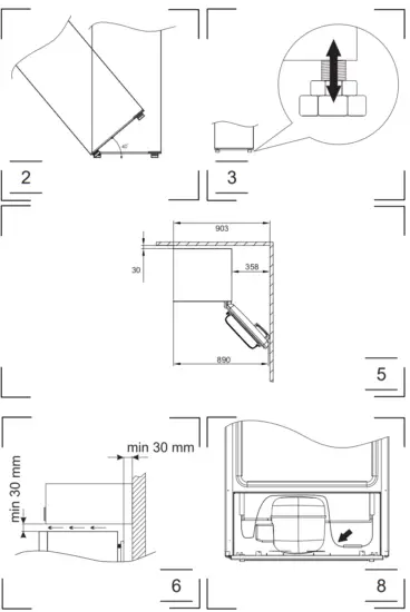 amica FK2965.3 Freestanding refrigerator - fig2