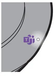 Jabra PHS040Wa Speak 750 MS Wireless Bluetooth Speaker - purple LED