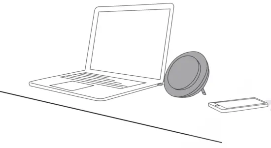 Jabra PHS040Wa Speak 750 MS Wireless Bluetooth Speaker - stereo sound