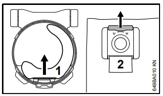 Emptying the container