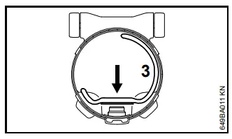 Emptying the container