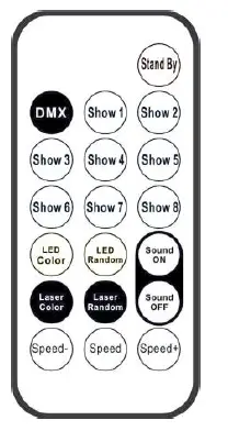 qtx 151.554UK LED PAR Bars with Foot Control-fig5