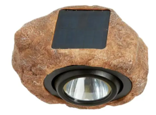 Lumens 43-LT02B Solar Rock Spot Light product image