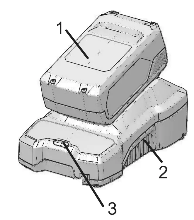 greenworks CAG801 24V Lithium Max Battery Charger 3