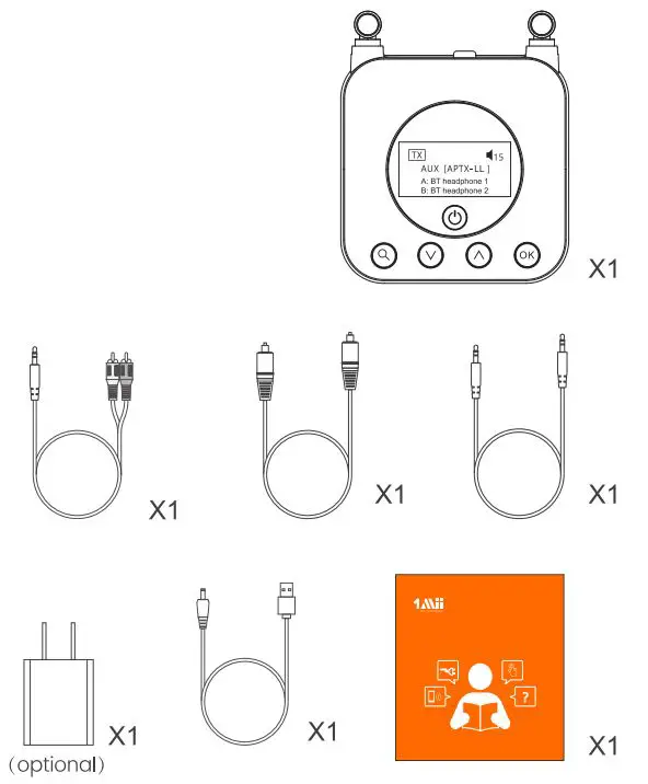 1Mii-B06TX+-Wireless-Audio-Transmitter-fig-1