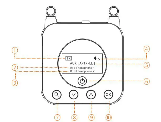 1Mii-B06TX+-Wireless-Audio-Transmitter-fig-2