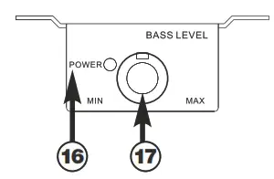 Deaf Bonce AAB-2000.1D ATOM PLUS Apocalypse 2000 Watts Class D Monoblock Atom Series Amplifier - Remote control