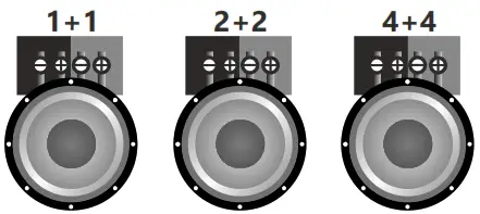 Deaf Bonce AAB-2000.1D ATOM PLUS Apocalypse 2000 Watts Class D Monoblock Atom Series Amplifier - Voice coils