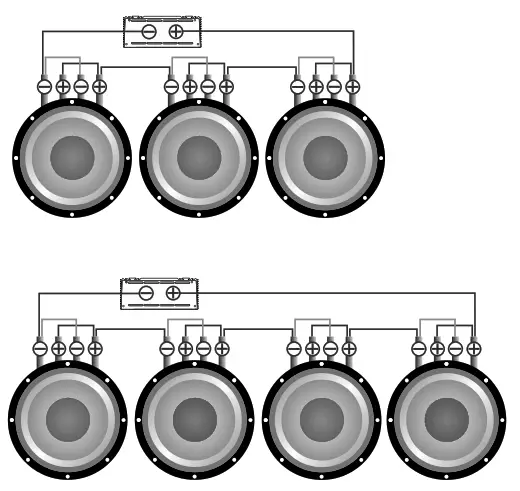 Deaf Bonce AAB-2000.1D ATOM PLUS Apocalypse 2000 Watts Class D Monoblock Atom Series Amplifier - n series, coils in parallel