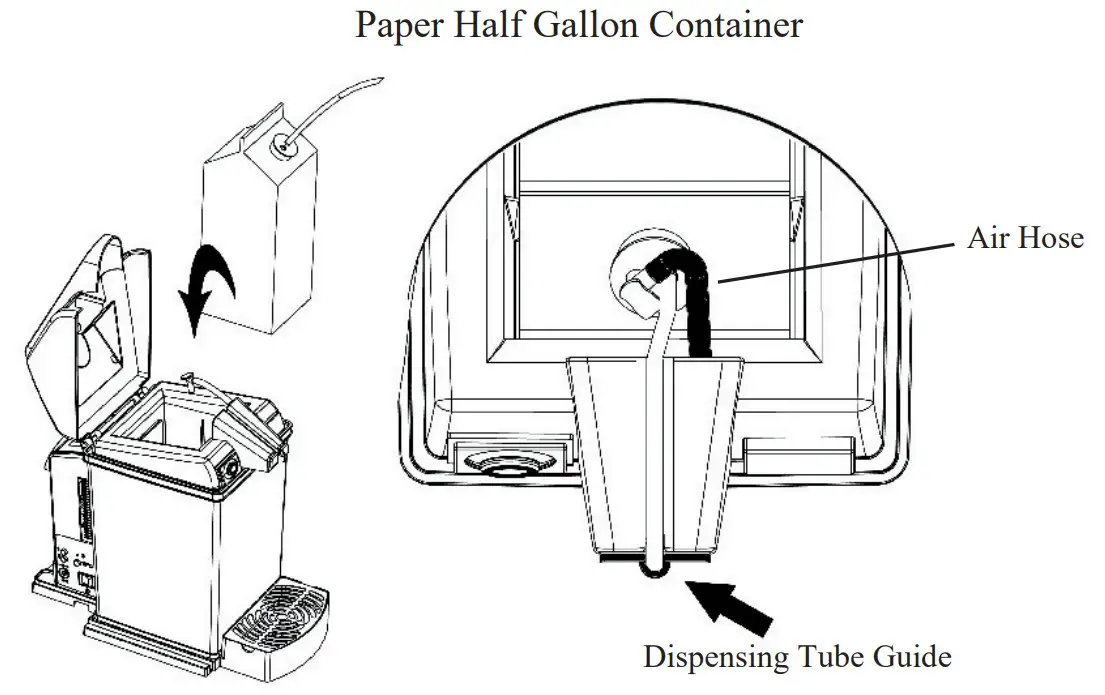 frieling 0601 MILKchiller II Milk Refrigerator and Dispenser - figure 10