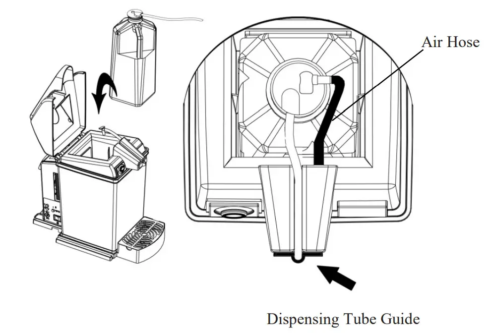 frieling 0601 MILKchiller II Milk Refrigerator and Dispenser - figure 11