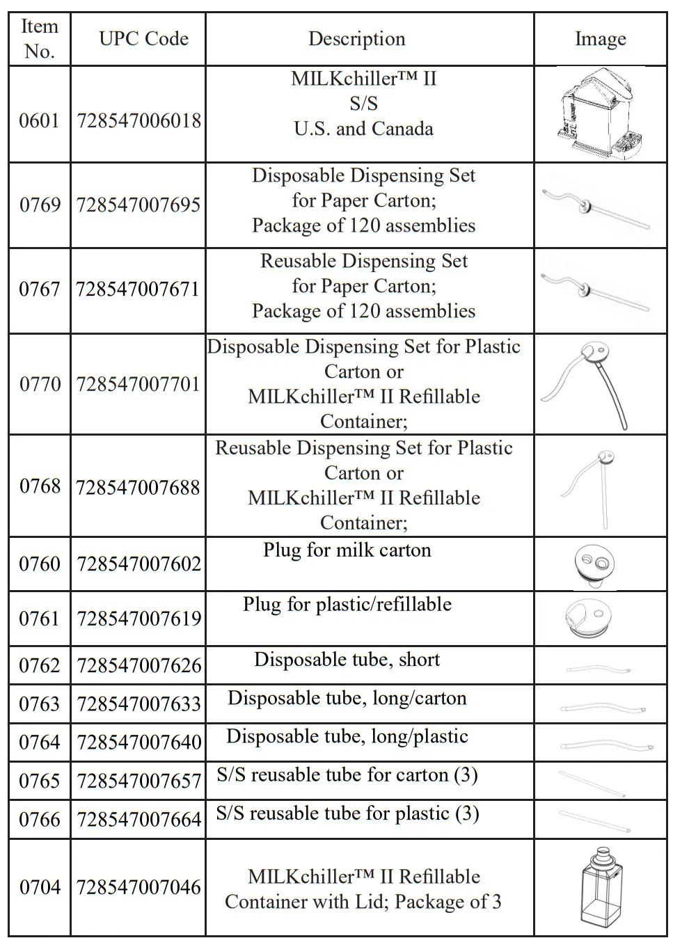 frieling 0601 MILKchiller II Milk Refrigerator and Dispenser - figure 25