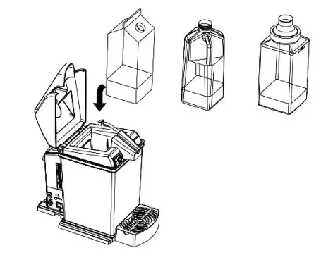 frieling 0601 MILKchiller II Milk Refrigerator and Dispenser - figure 4