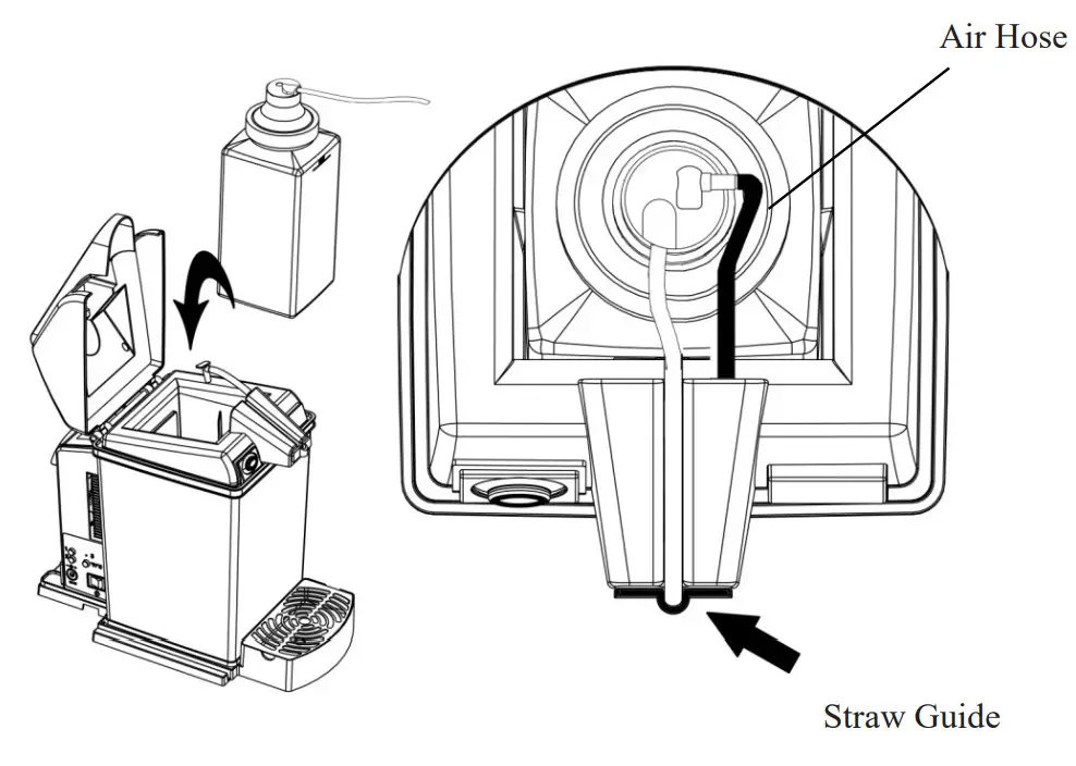 frieling 0601 MILKchiller II Milk Refrigerator and Dispenser - figure 9