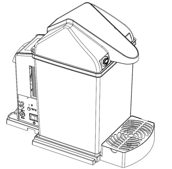 frieling 0601 MILKchiller II Milk Refrigerator and Dispenser