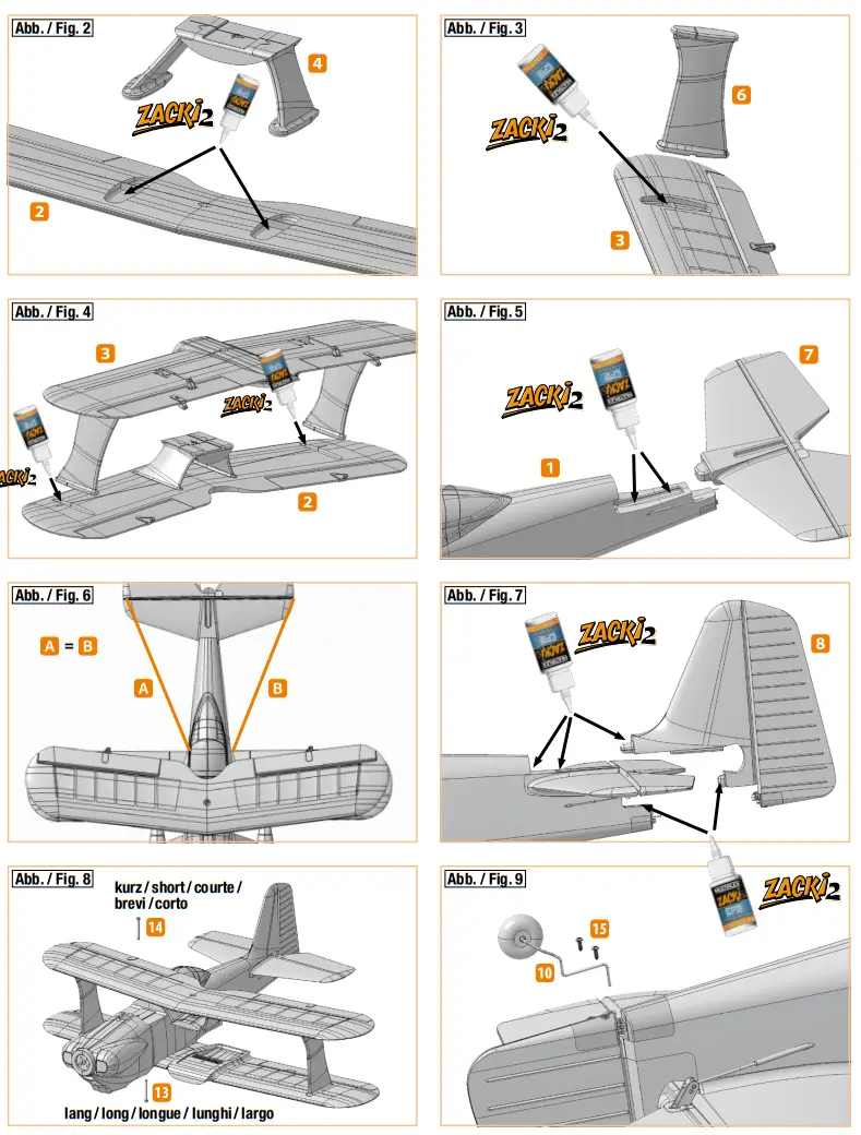 MULTIPLEX 2576247 TOOMY jr RC Model Aircraft - fig 2