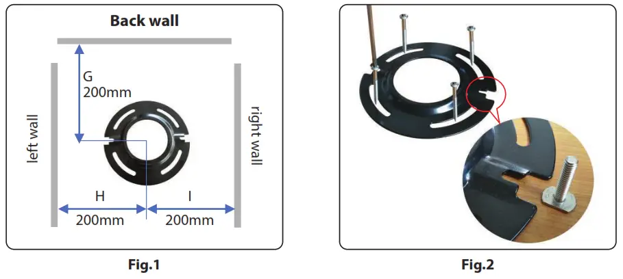 serenelife SLCATL420 Gravity Flush Toilet High Profile - fig 2