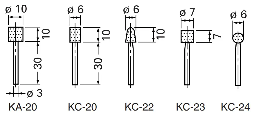 HiKOKI GP 3V Electronic Hand Grinder - fig