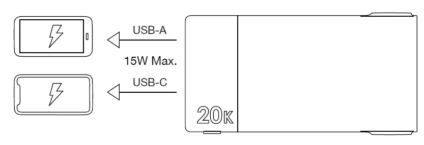 FASTER M20B Power Bank fig 2