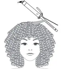 T3 76559 SinglePass Curl 0.75-Inch Clip Ceramic Curling Iron 10