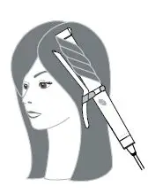 T3 76559 SinglePass Curl 0.75-Inch Clip Ceramic Curling Iron 5