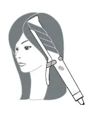 T3 76559 SinglePass Curl 0.75-Inch Clip Ceramic Curling Iron 7