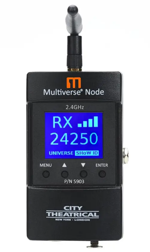 5903 Multiverse Node Wireless DMX Transceiver
