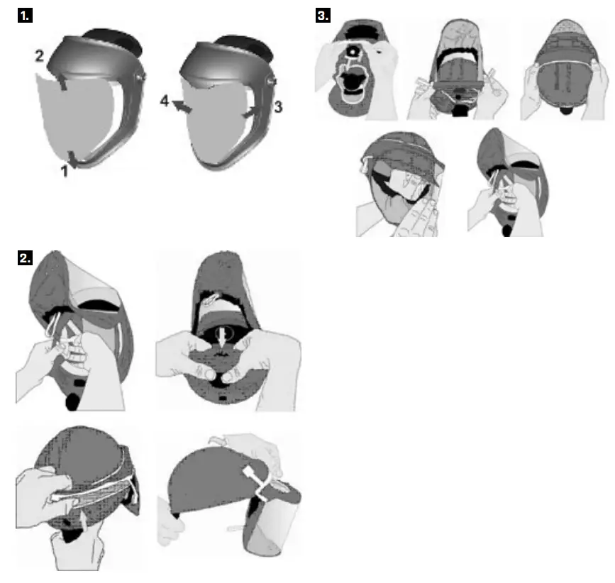 CleanAIR CNA 012 R06 Protective Shield Headtops - fig