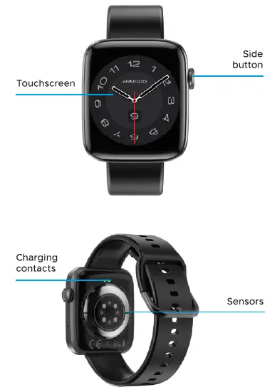 ARMODD Squarz 9 Pro Smart Watch-1