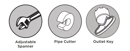 BRISTAN MI 3-4 C Mila Pair Of Bath Taps fig 2