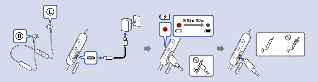 Sony WIXB400B Wireless In-Ear Extra Bass Headset (1)