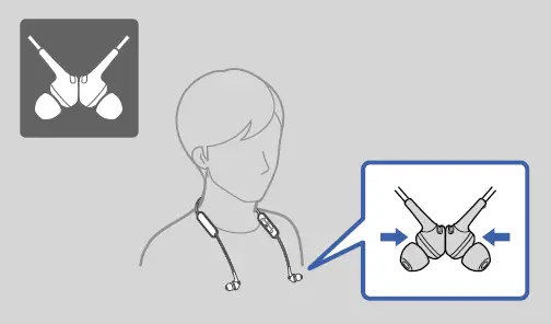 Sony WIXB400B Wireless In-Ear Extra Bass Headset (6)