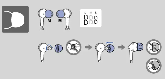 Sony WIXB400B Wireless In-Ear Extra Bass Headset (7)