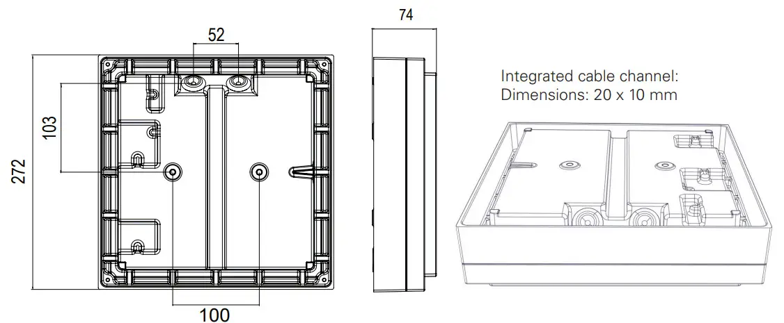 EATON CEAG 83022.1 Exit Sign Luminaire - Figure 2