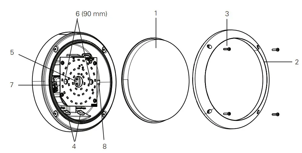 EATON CEAG 83022.1 Exit Sign Luminaire - Figure 3