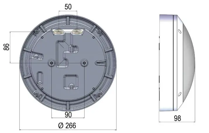 EATON CEAG 83022.1 Exit Sign Luminaire - Figure 4
